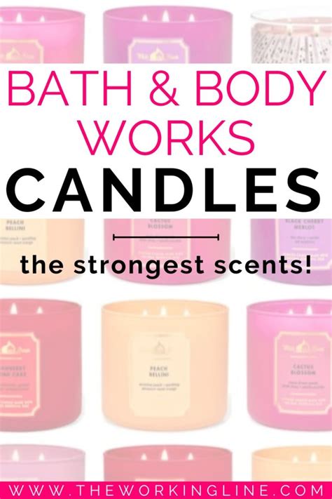 strongest bath and body candles